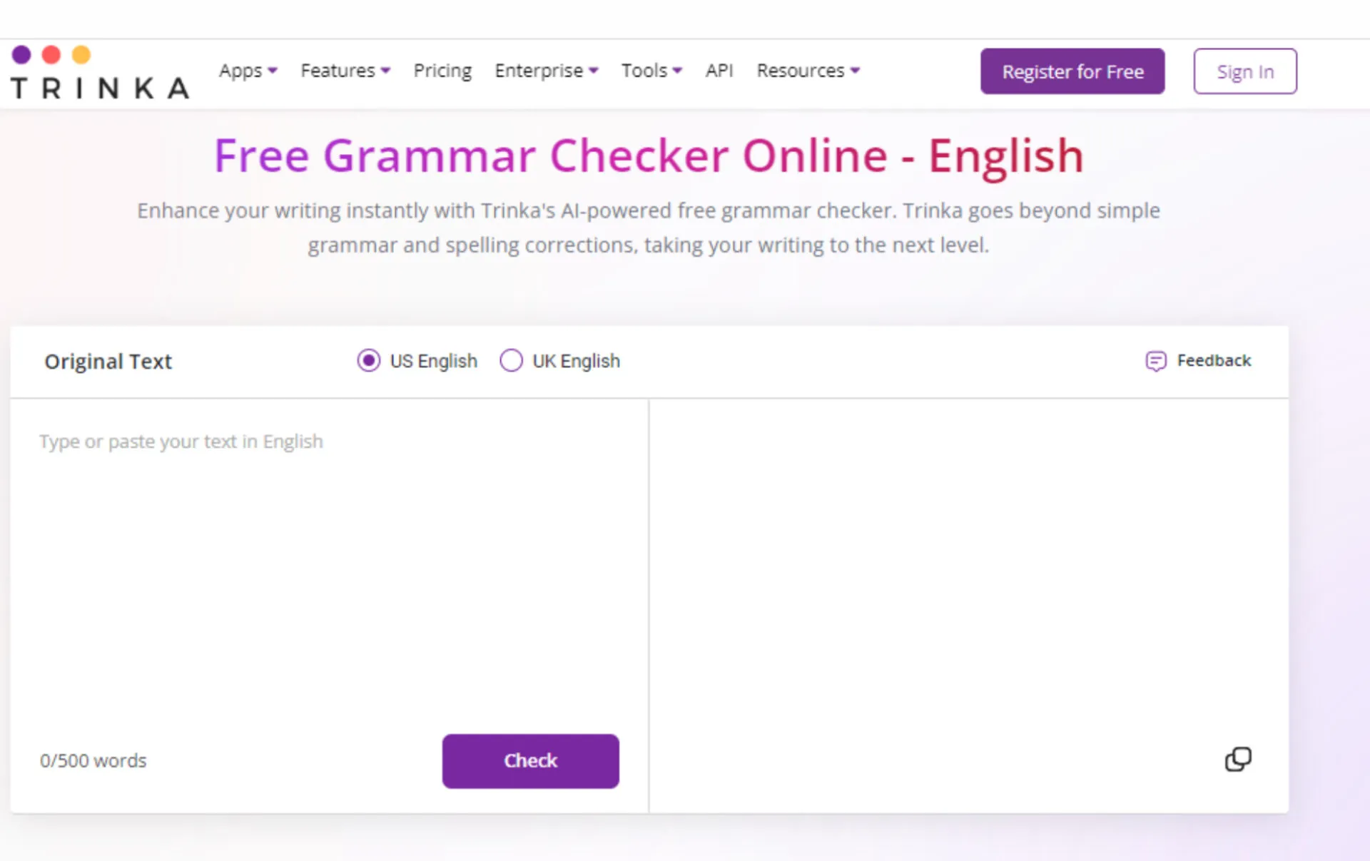 Trinka AI: Alat Proofreading AI