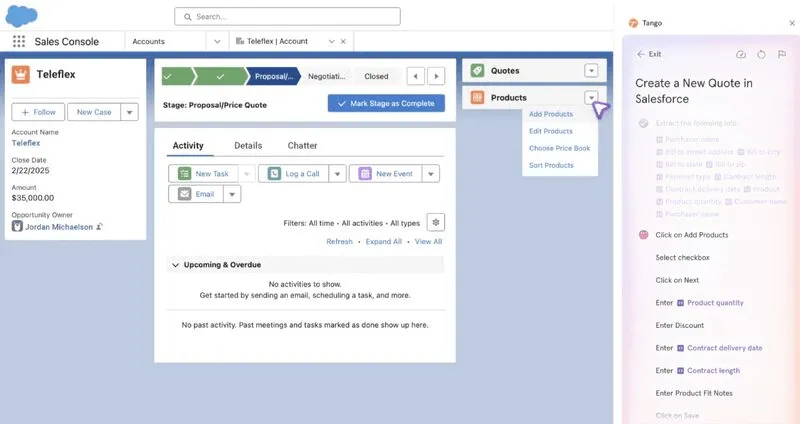 Tango Dashboard: tools voor procesin kaart brengen
