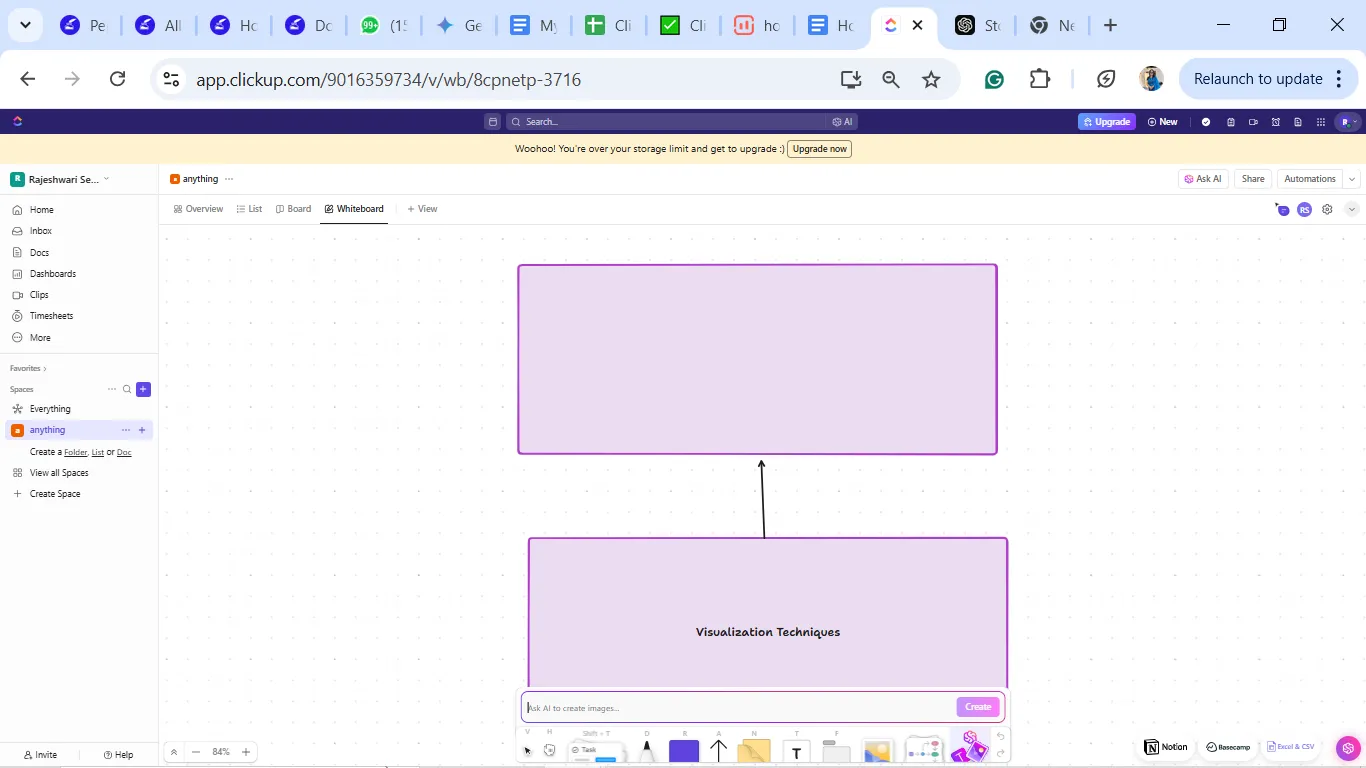 Lavagne ClickUp online