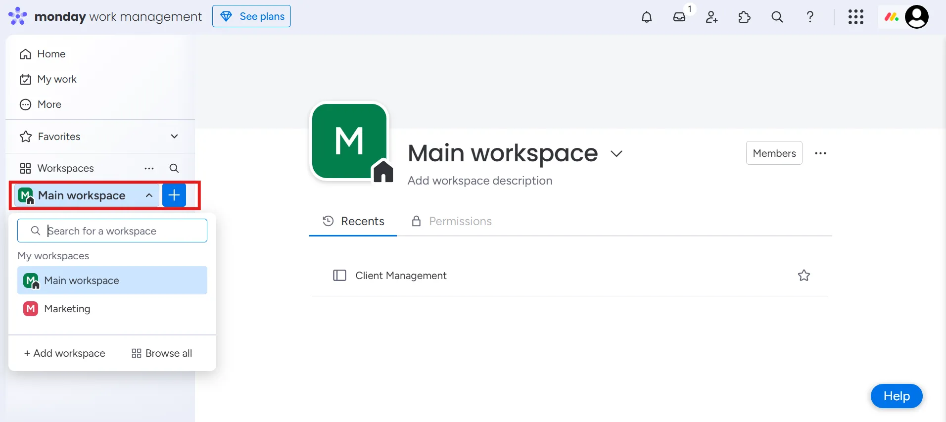 workspace_Monday.com 로그인