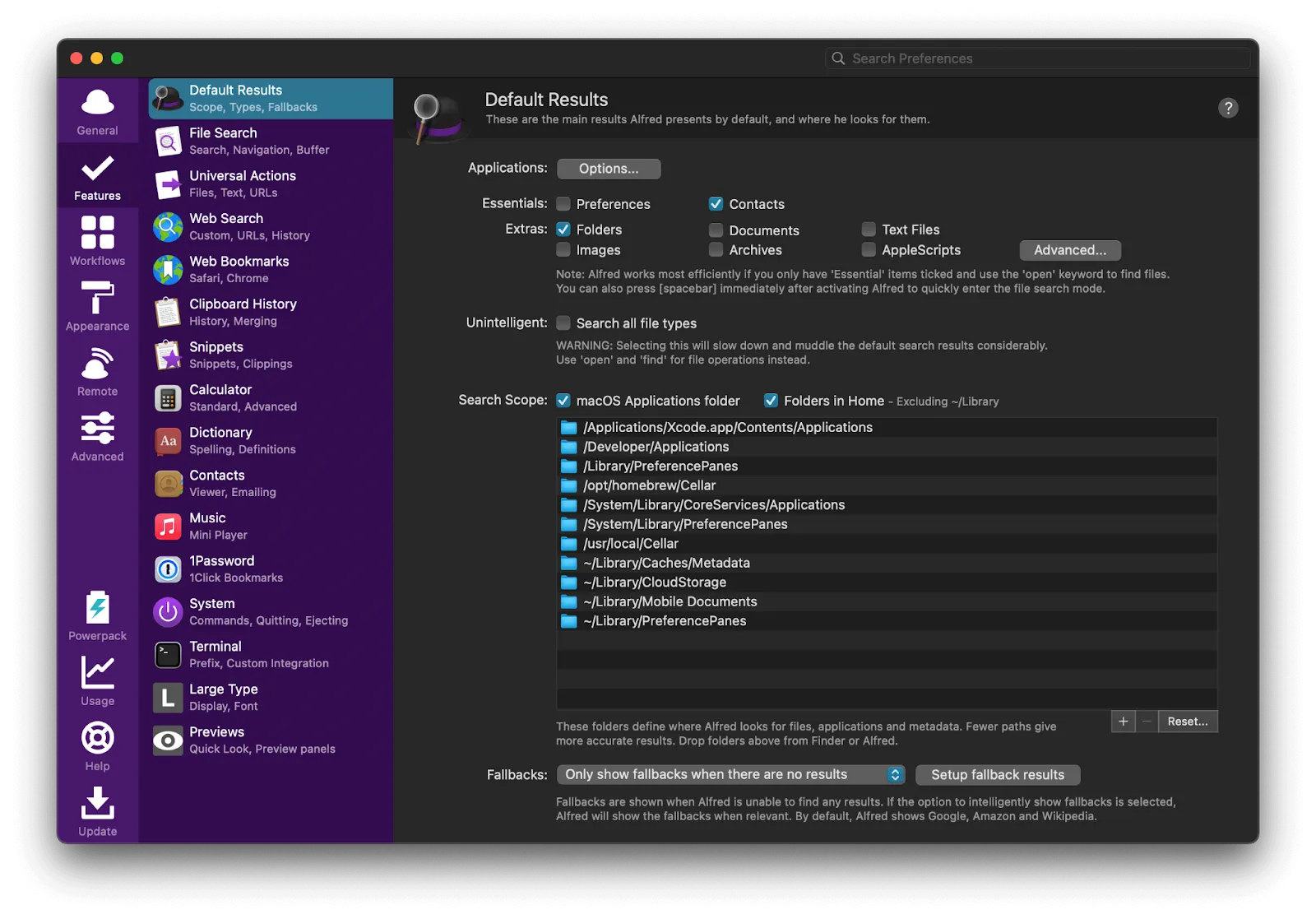 Alfred Dashboard