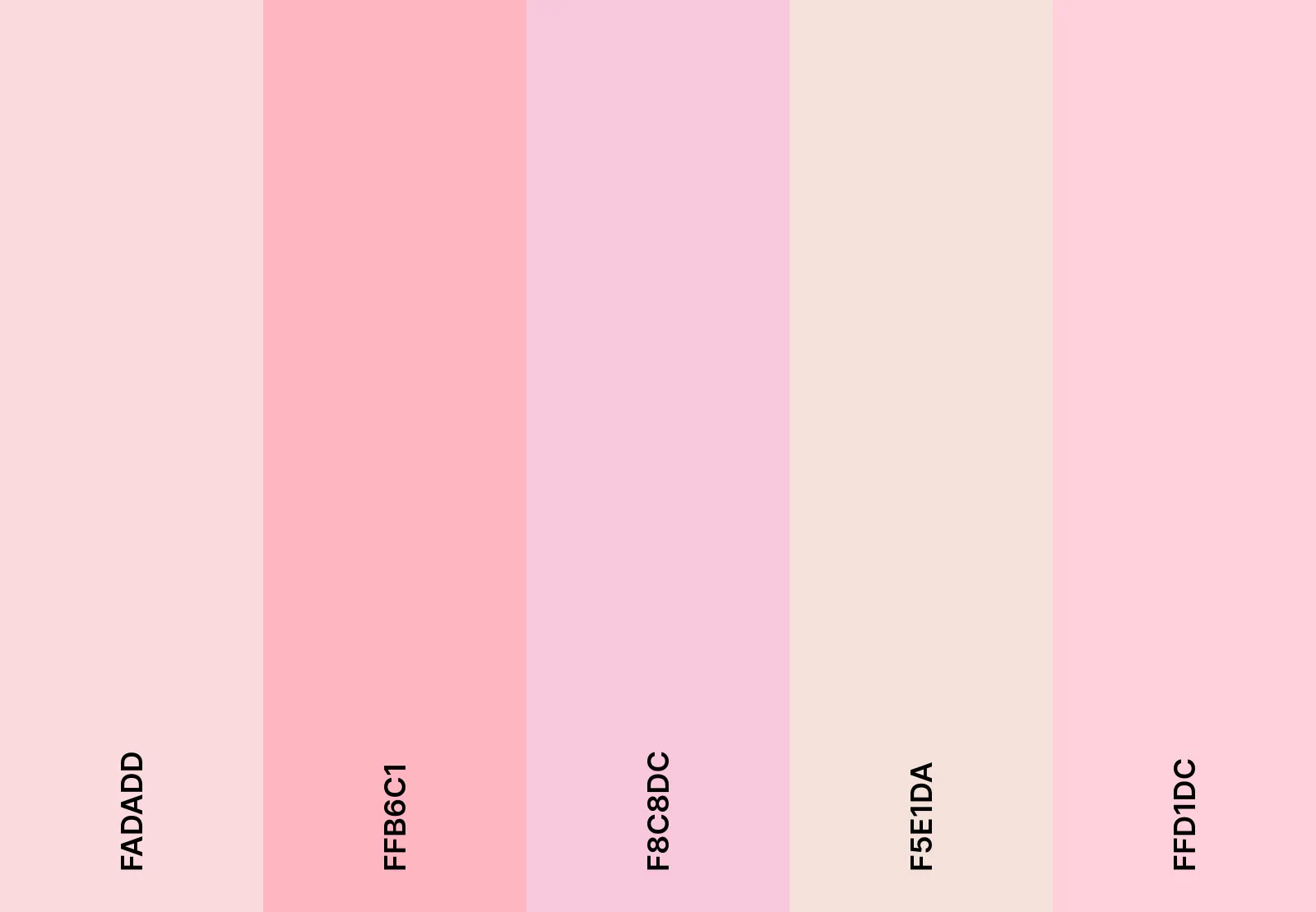 Farben des Farbschemas „Sakura-Blüte“