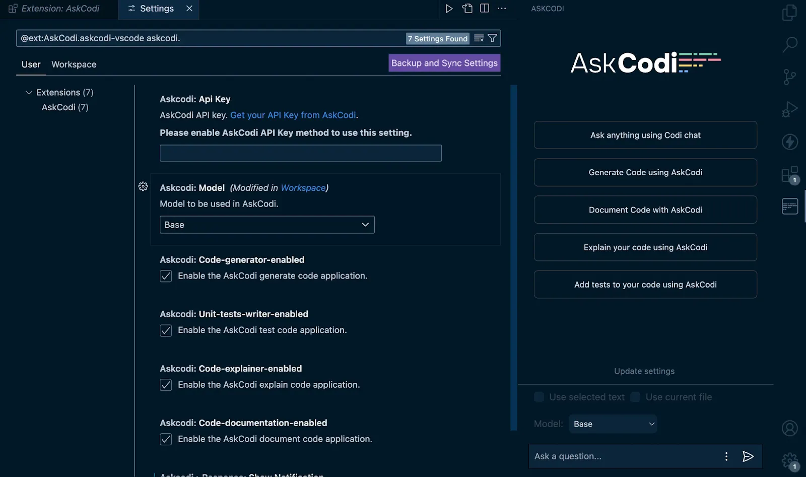 AskCodi: ตัวแทน AI สำหรับการเขียนโค้ด