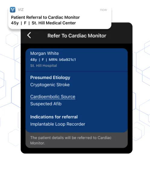 Viz.ai (ideale per il rilevamento in tempo reale dell'ictus e il coordinamento delle cure)