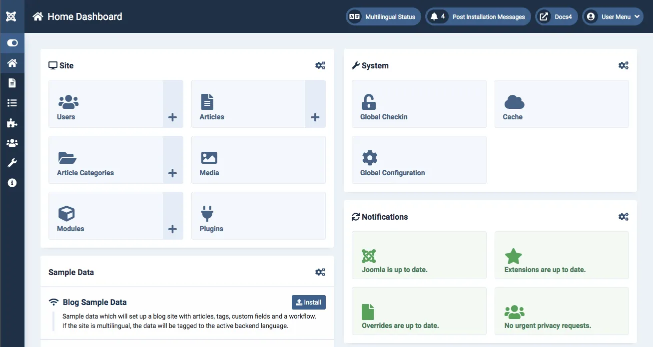 ระบบจัดการเนื้อหา Joomla