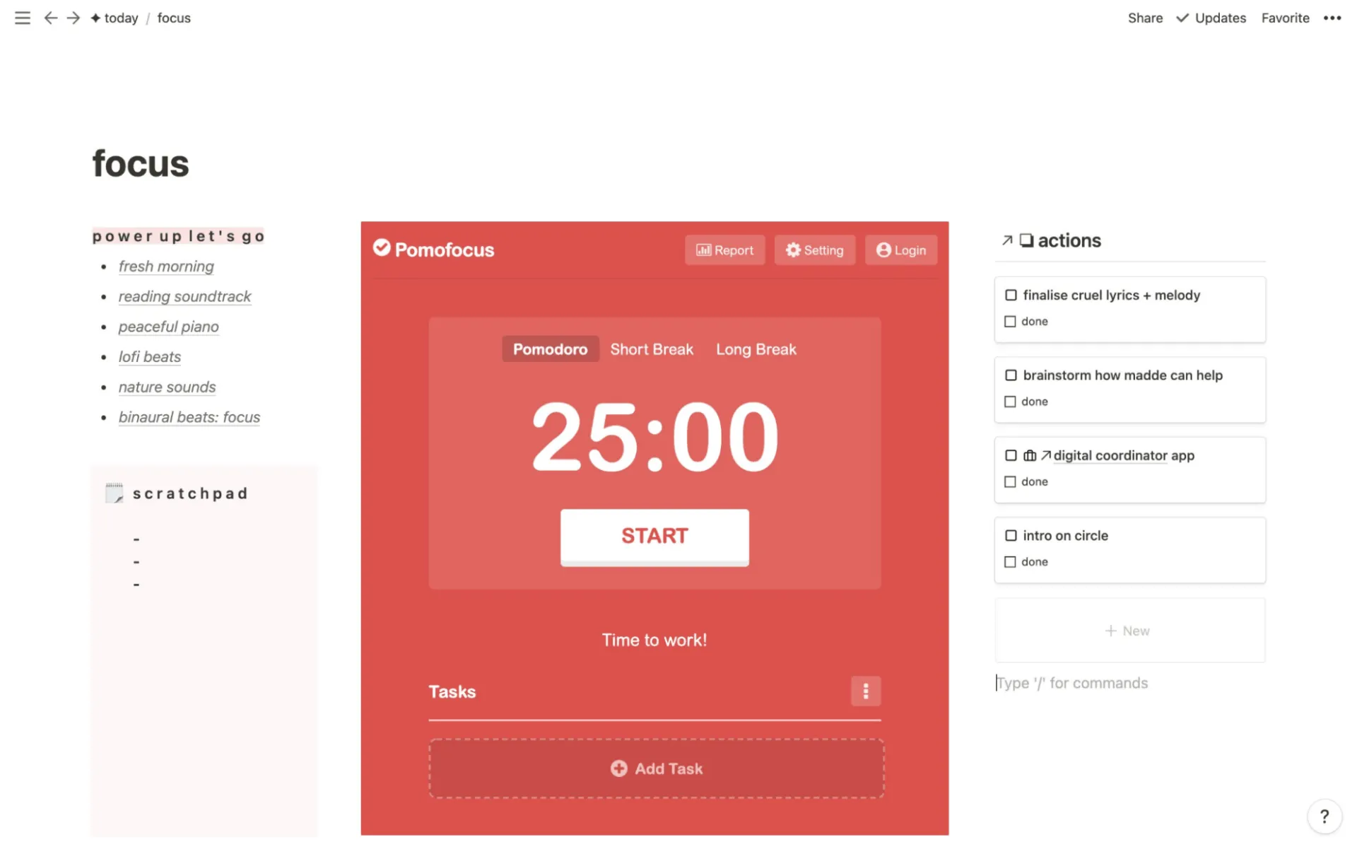 Mit der PomoFocus-App können Sie die Zeiterfassung durchführen, Ablenkungen reduzieren und Ihre Konzentration steigern.