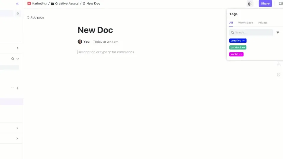 Tài liệu ClickUp