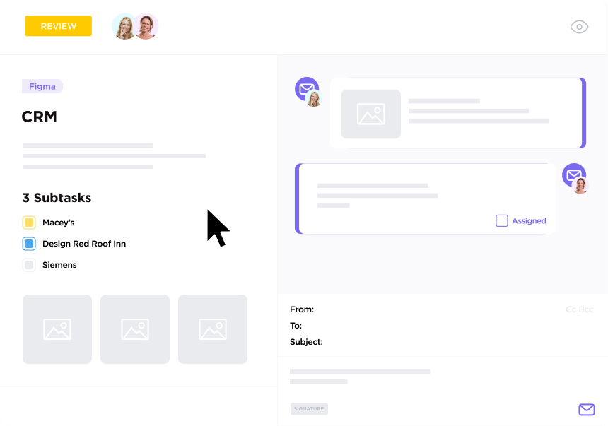 ClickUp E-postaları