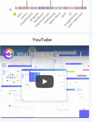ClickUp-Widget einbetten