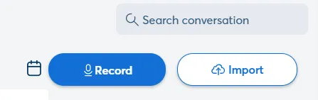 الخطوة 5 استيراد تسجيلات Zoom إلى Otter.ai لتدوينها