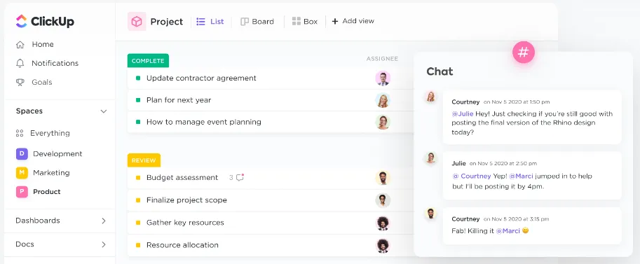 Strumento personalizzabile ClickUp