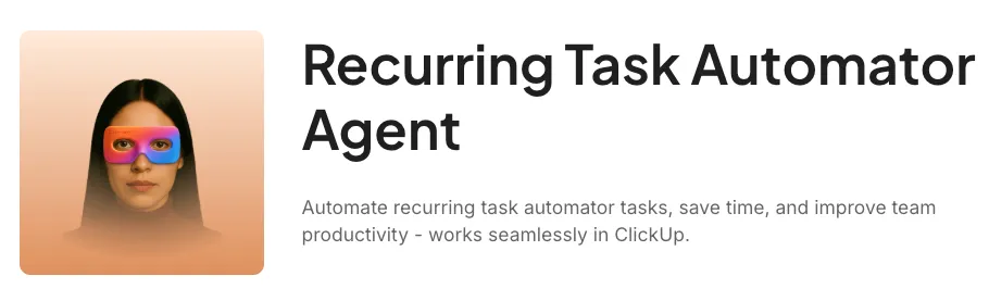 Agente per l'automazione delle attività ricorrenti: assistente esecutivo IA