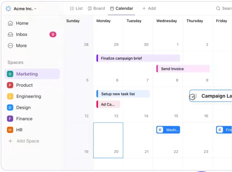 ClickUp за управление на проекти: Как да създадете консултативен съвет