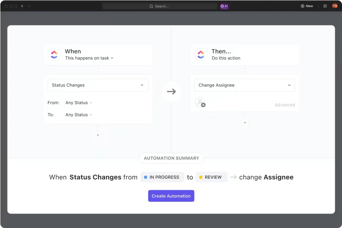 ClickUp Automation