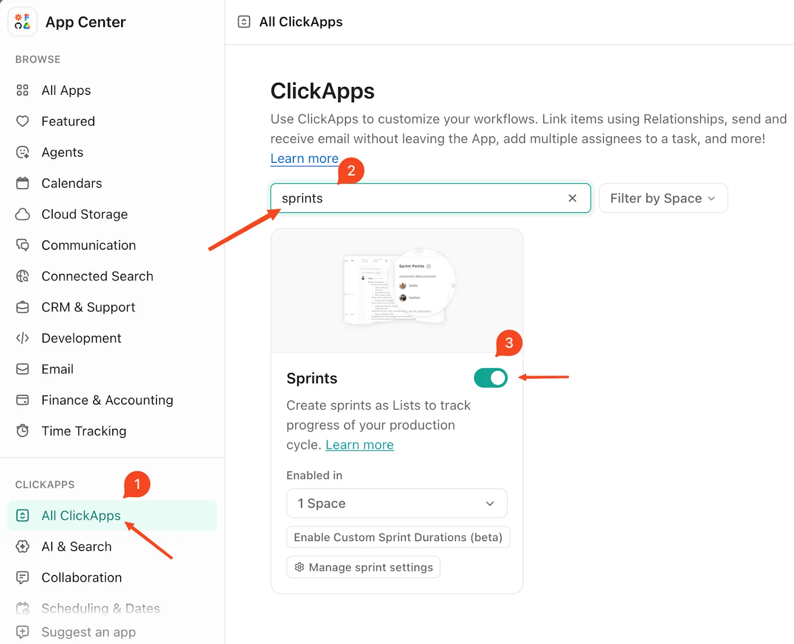 Cách ClickUp sử dụng bảng sprint để tối ưu hóa quy trình phát triển sản phẩm Agile