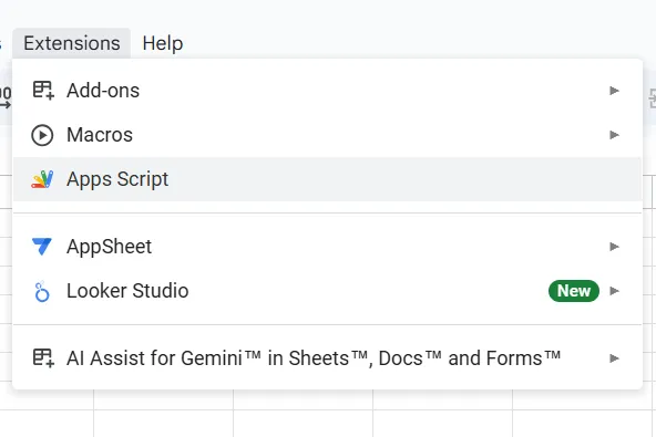 Crea script personalizzati con Google Apps Script