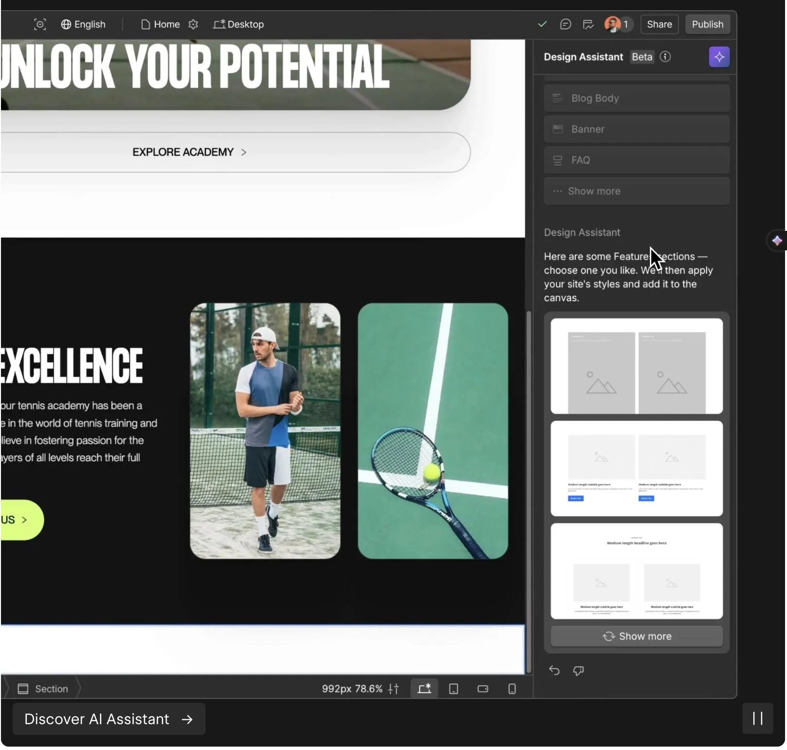 Webflow: alternativa a Builder.io