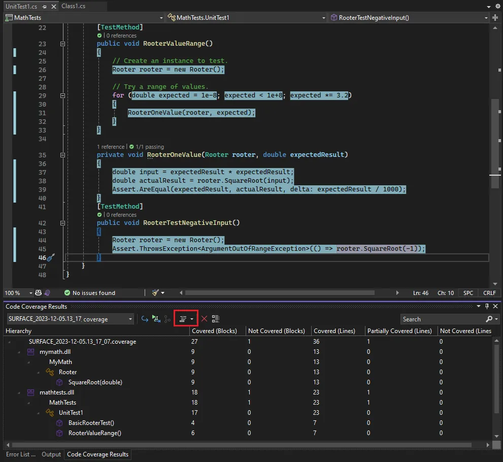 Visual Studio Code 코드 커버리지 (Microsoft 생태계를 사용하는 .NET 개발자에게 최적)