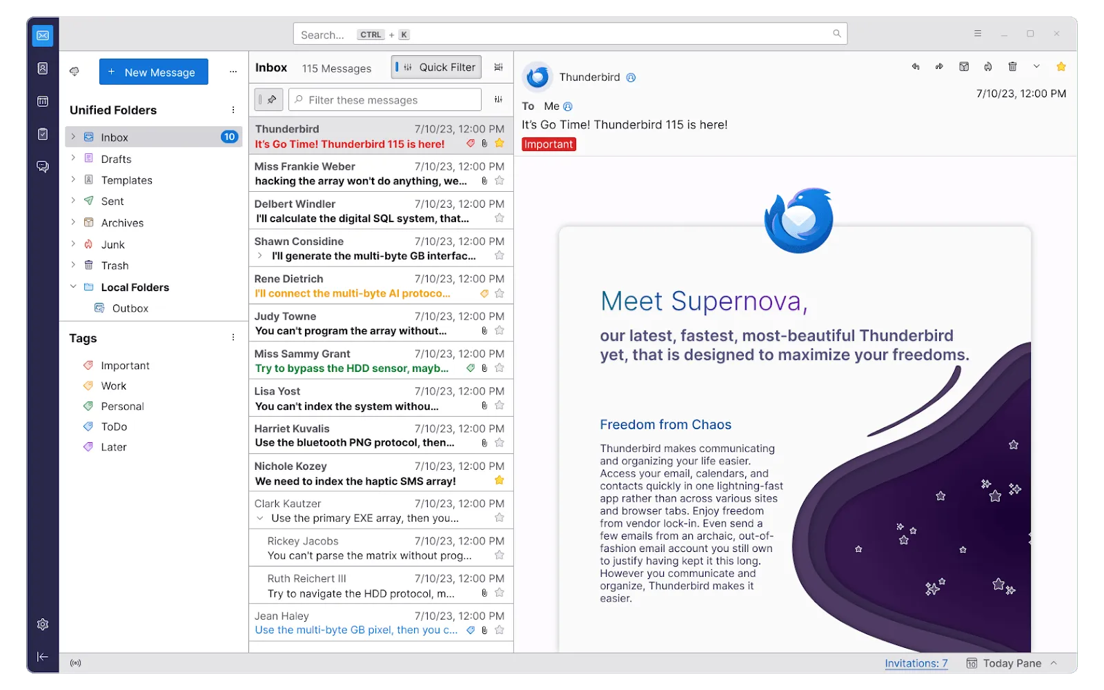 Thunderbird.net