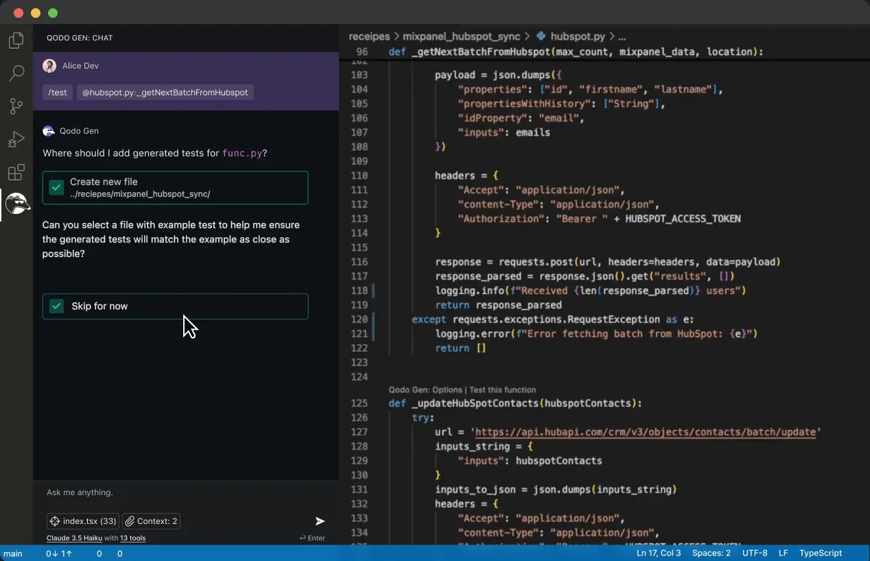 Qodo.ai: strumenti di organizzazione basati sull'IA