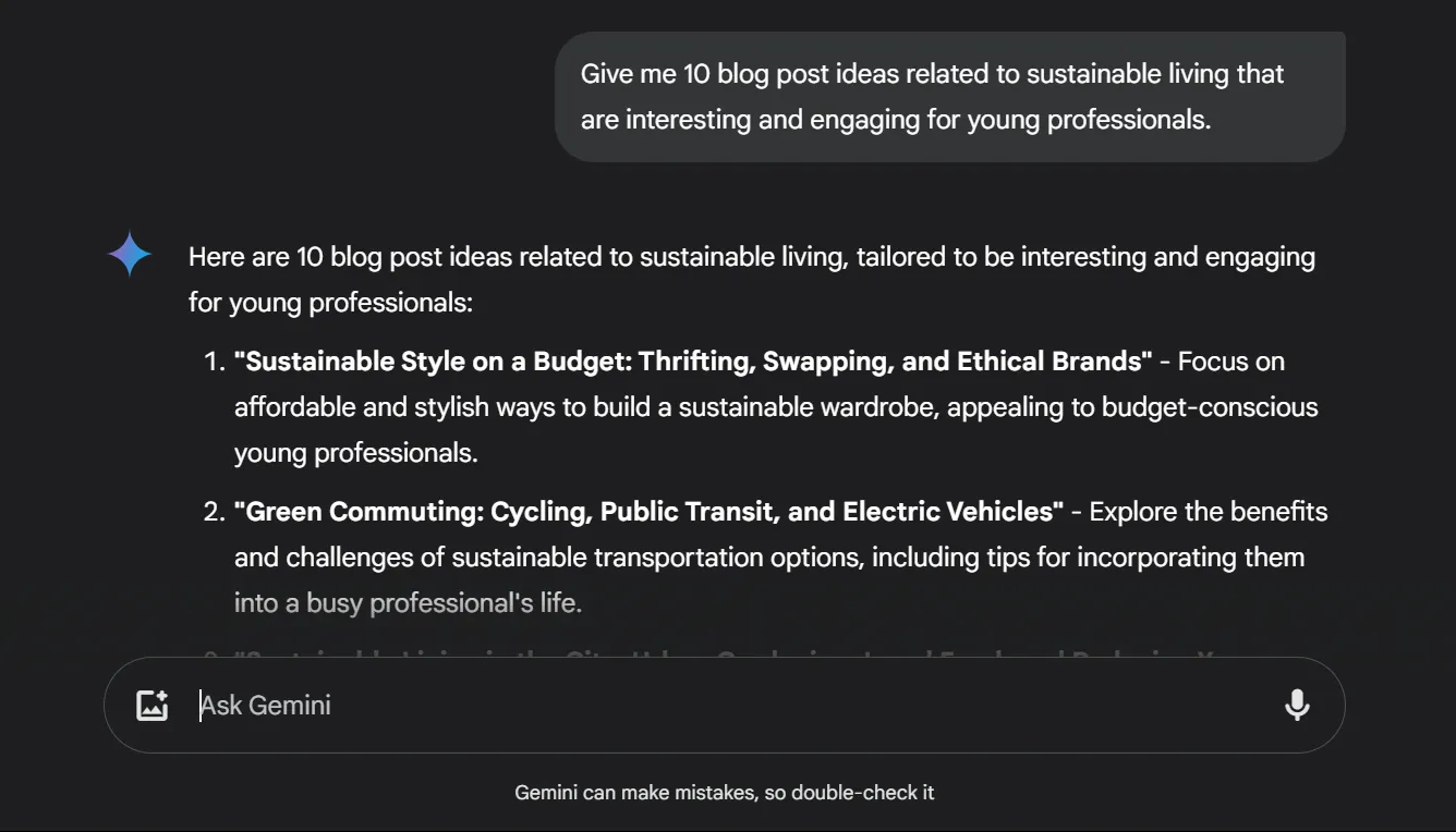 Brainstorming für Blogpost-Ideen – Anregung