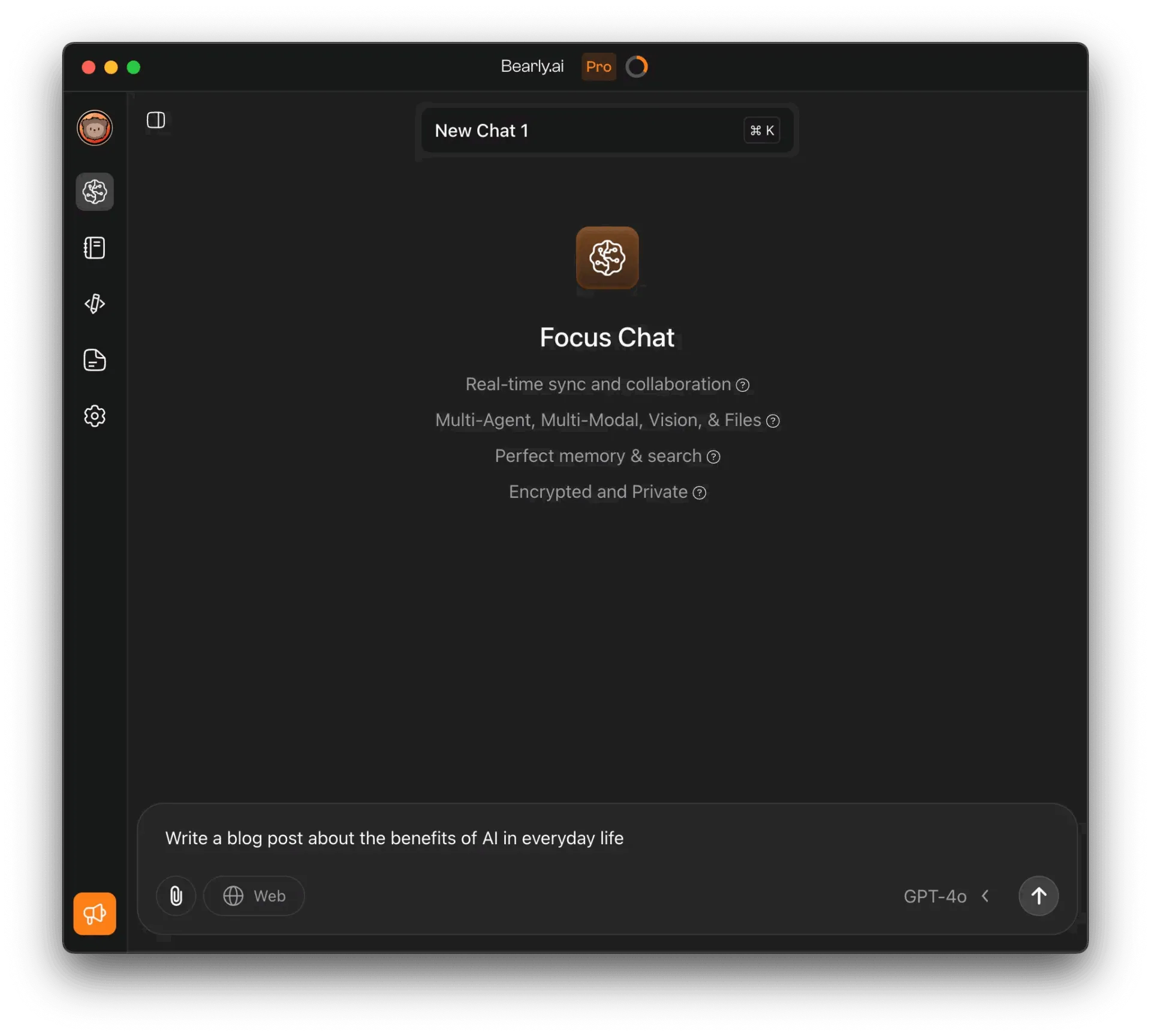 عبر Bearly AI: أدوات الذكاء الاصطناعي لنظام Mac