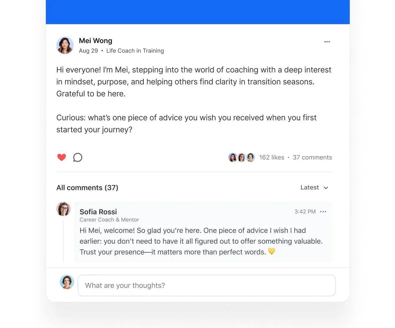 Circle: Üye tartışmaları ve yapılandırılmış topluluk alanları için barındırma platformu