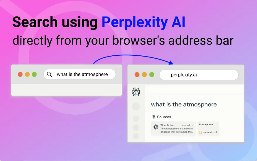 Extensão Perplexity AI para Chrome