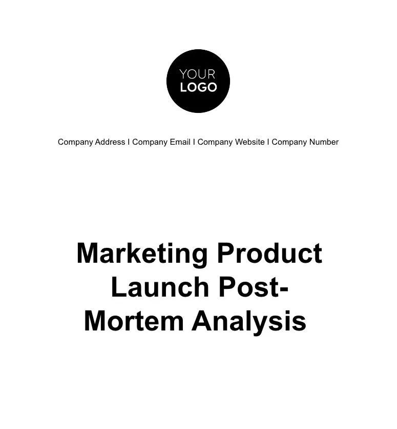 Modèle d'analyse post-mortem marketing par Template.net