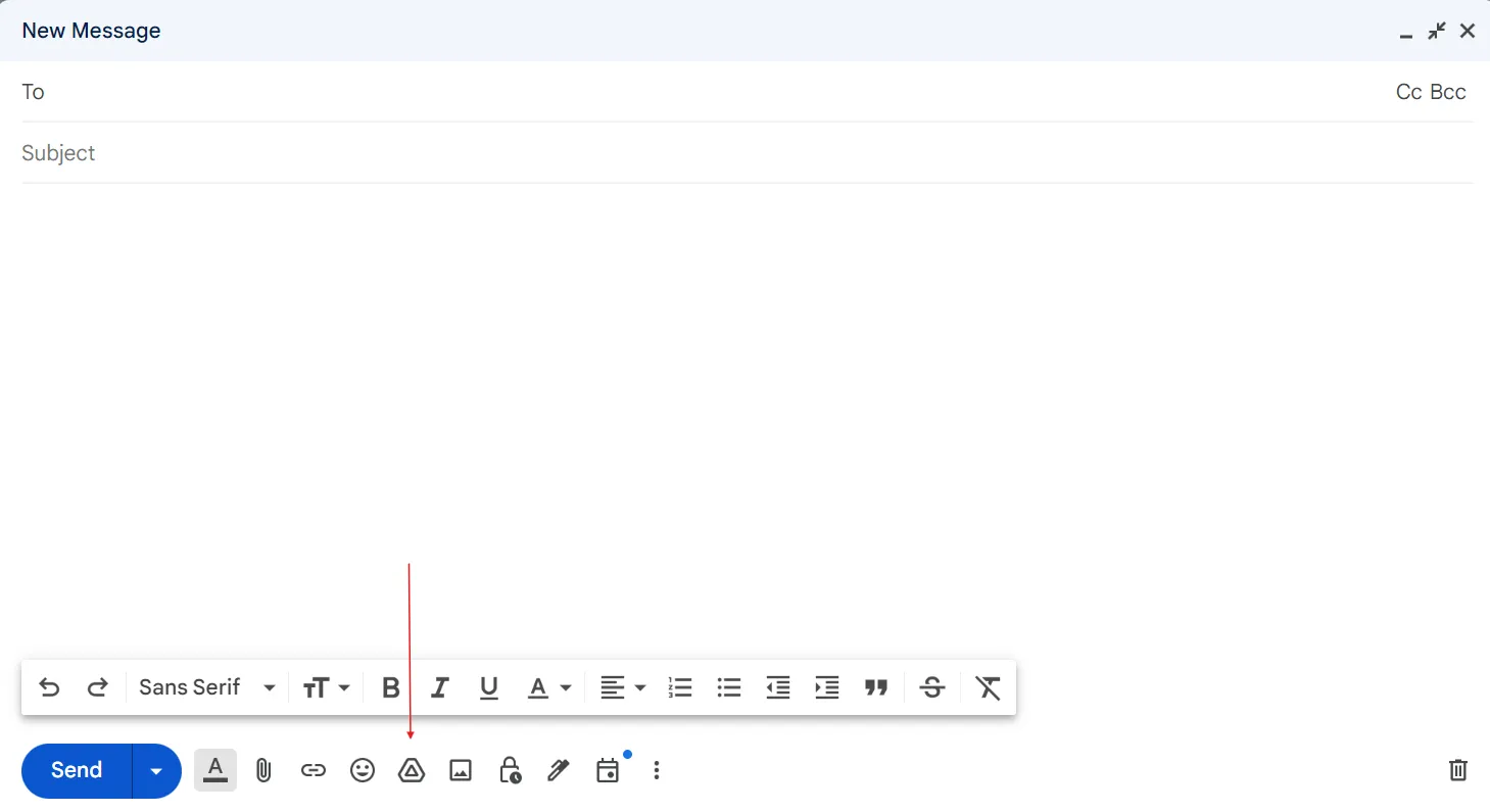 Dateien aus Google Drive als Anhang an Gmail anhängen