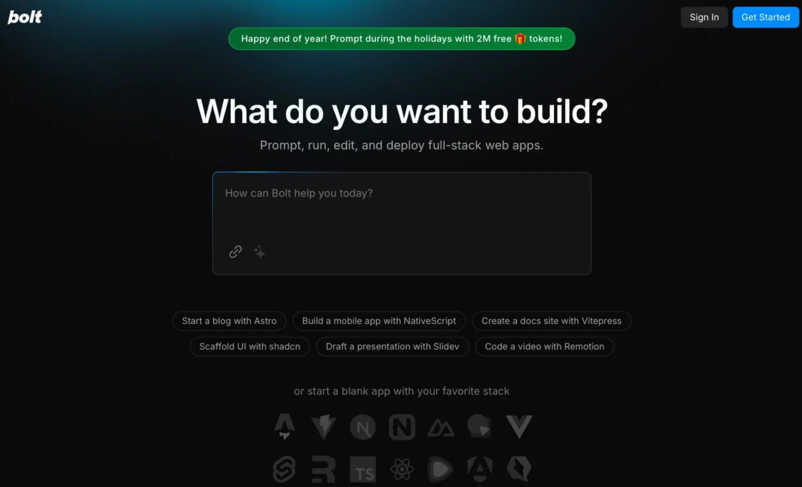 Bolt.new: alternativa ao Cursor AI