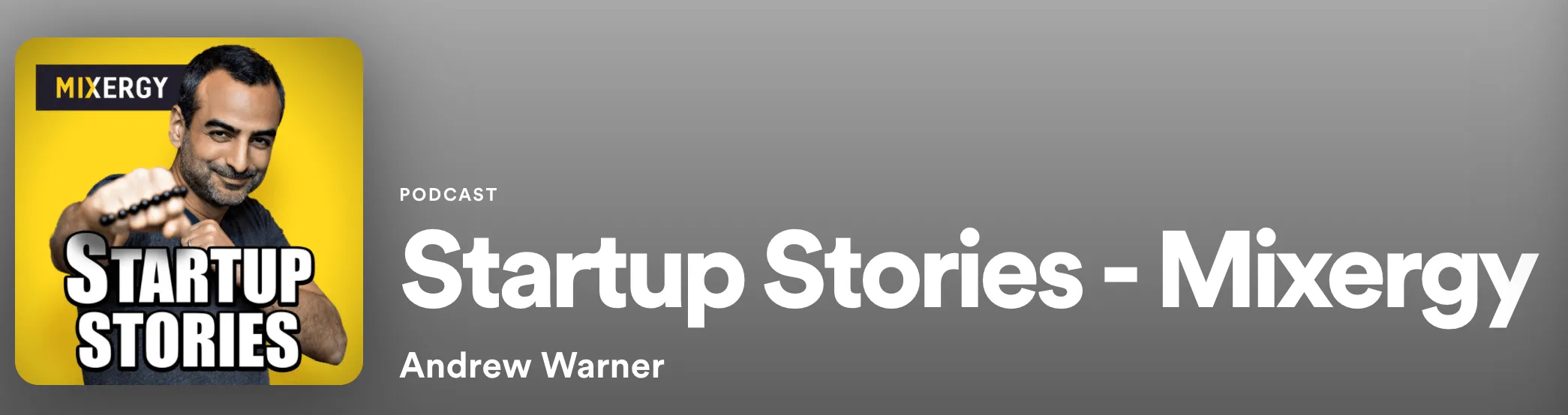 Startup Stories Podcast sayfası