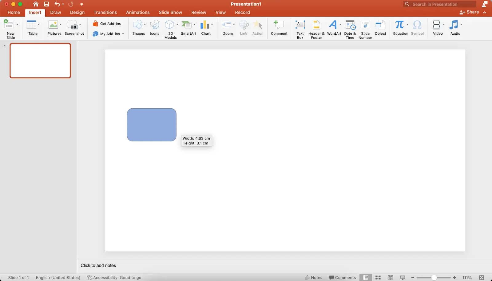 Thêm hình dạng để tạo/lập sơ đồ Powerpoint