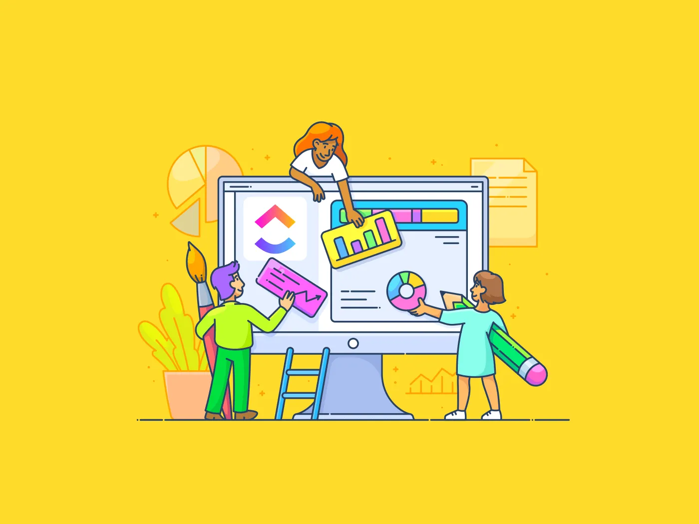 28 beste ClickUp-Vorlagen, mit denen Ihr Team smarter arbeiten kann