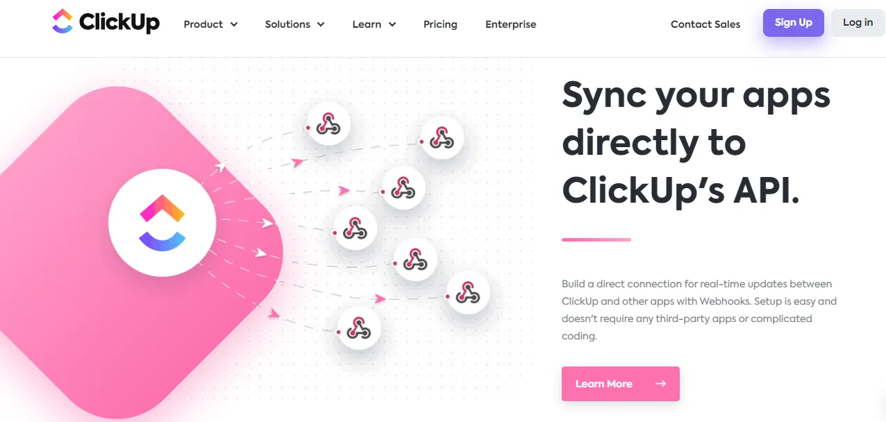 Webhooks do ClickUp