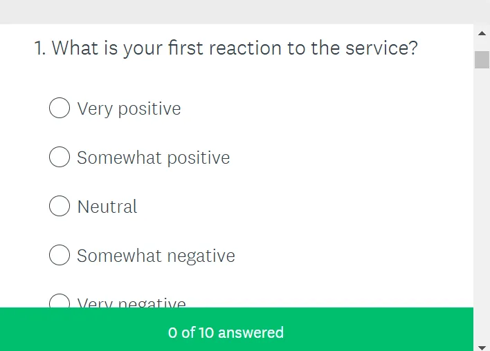 Modelo de pesquisa de serviço de pesquisa de mercado: modelos do SurveyMonkey