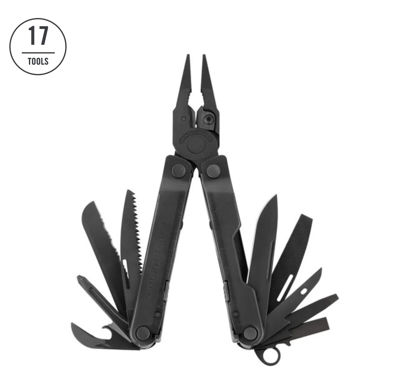Le multi-outil Leatherman Rebar regroupe 17 outils en un seul !