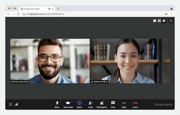 Vídeo da RingCentral: alternativas ao Slack