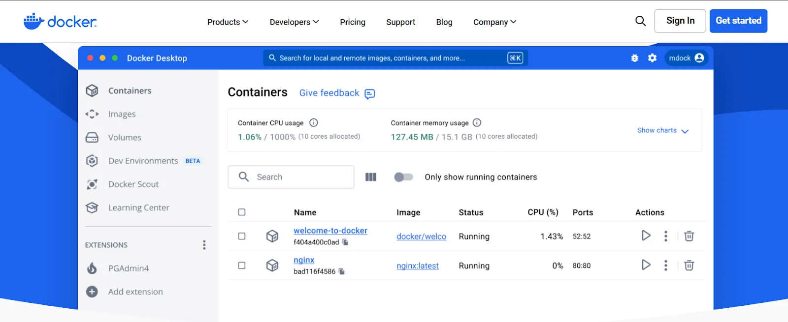 Docker DevOps-Automatisierungstools