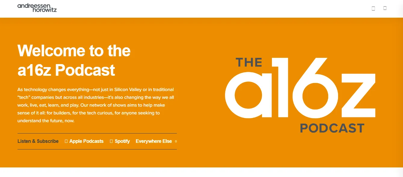 Podcast a16z