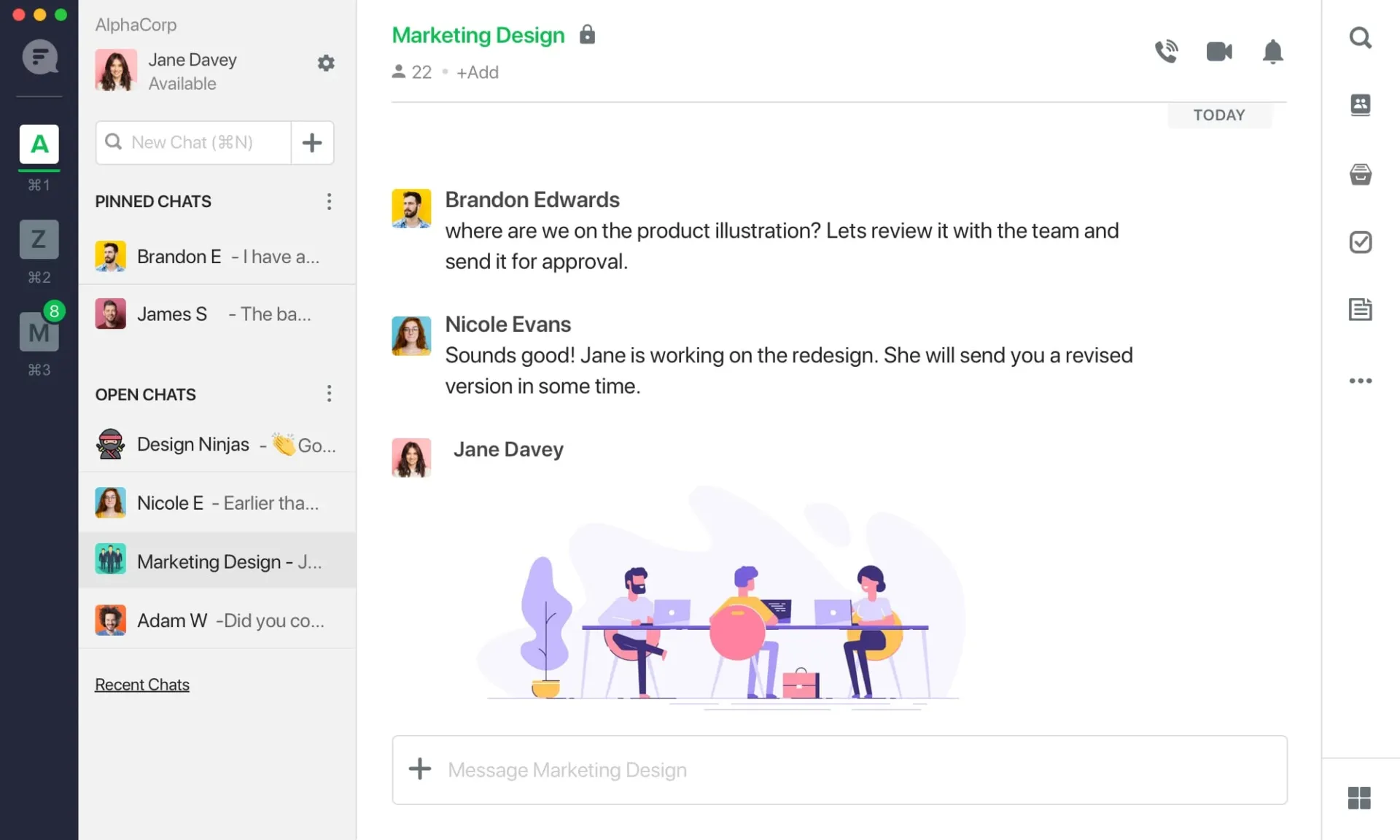 Flock Panel: alternativa a Microsoft Teams