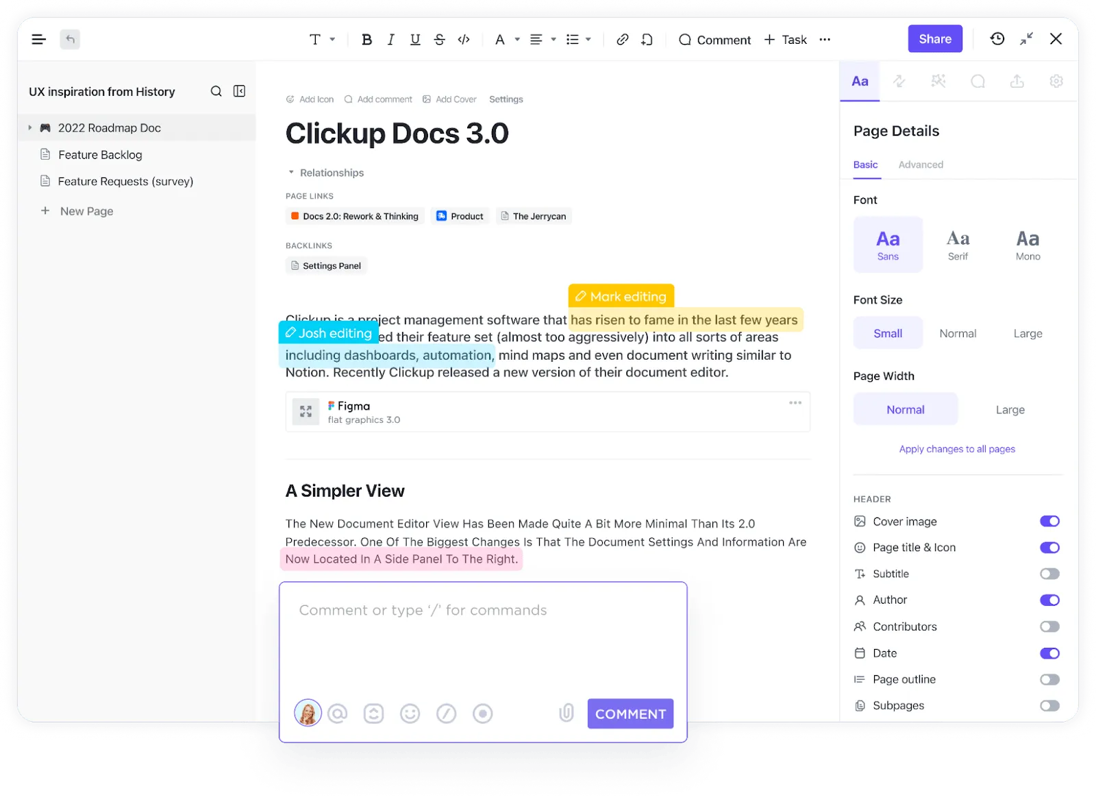 ClickUp Documenti
