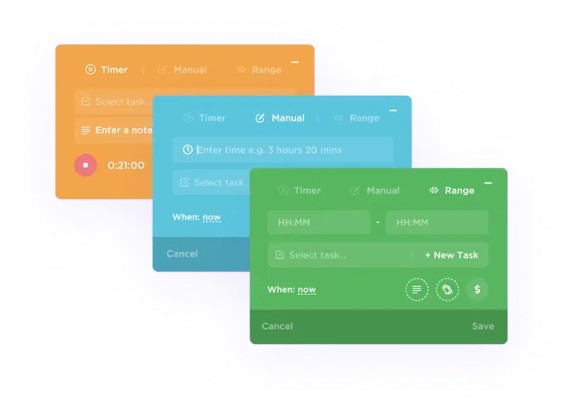 Control de tiempo para proyectos en ClickUp