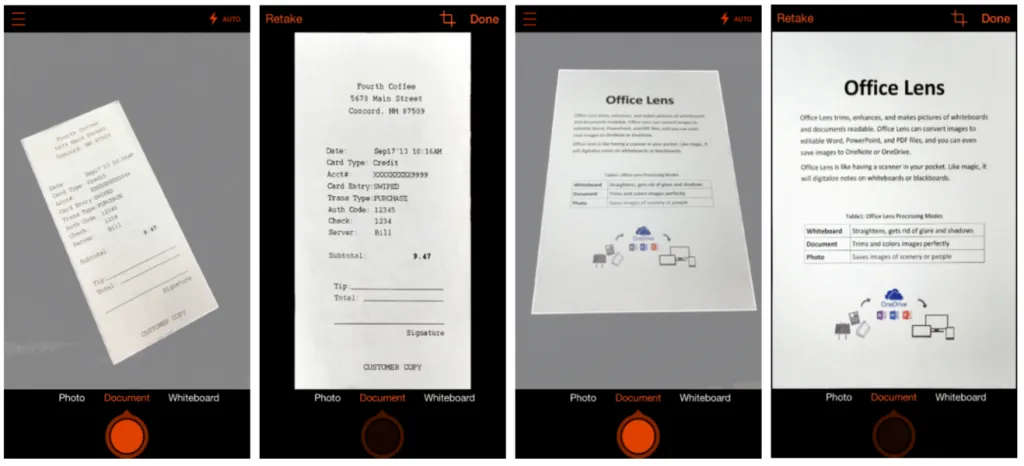 Microsoft Lens (เหมาะที่สุดสำหรับผู้ใช้ Microsoft และการผสานรวมที่ราบรื่น)