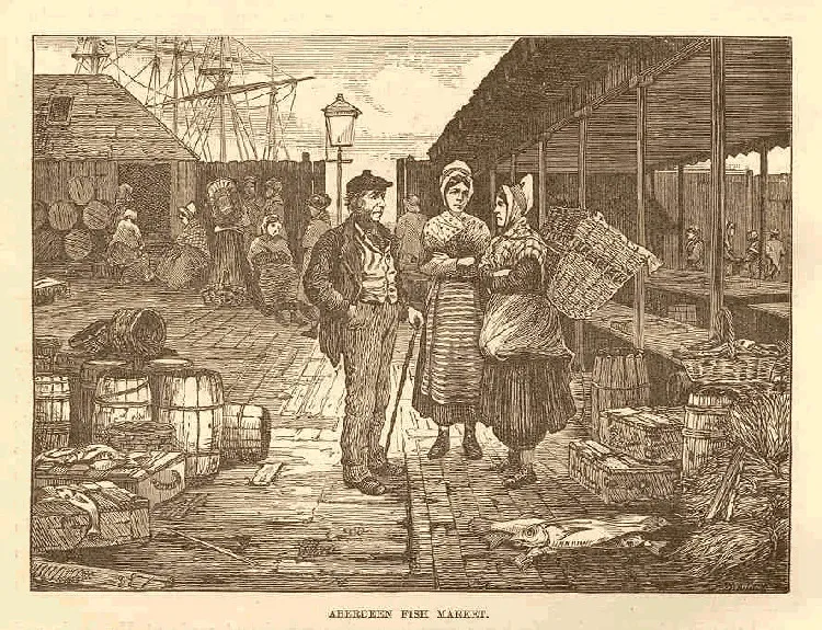 Fischmarkt von Aberdeen