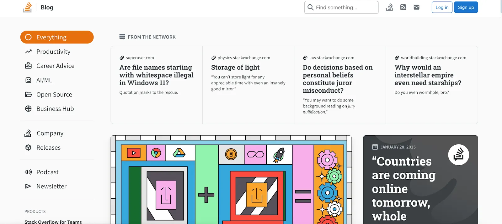 أفضل المدونات لمهندسي البرمجيات: مدونة Stack Overflow