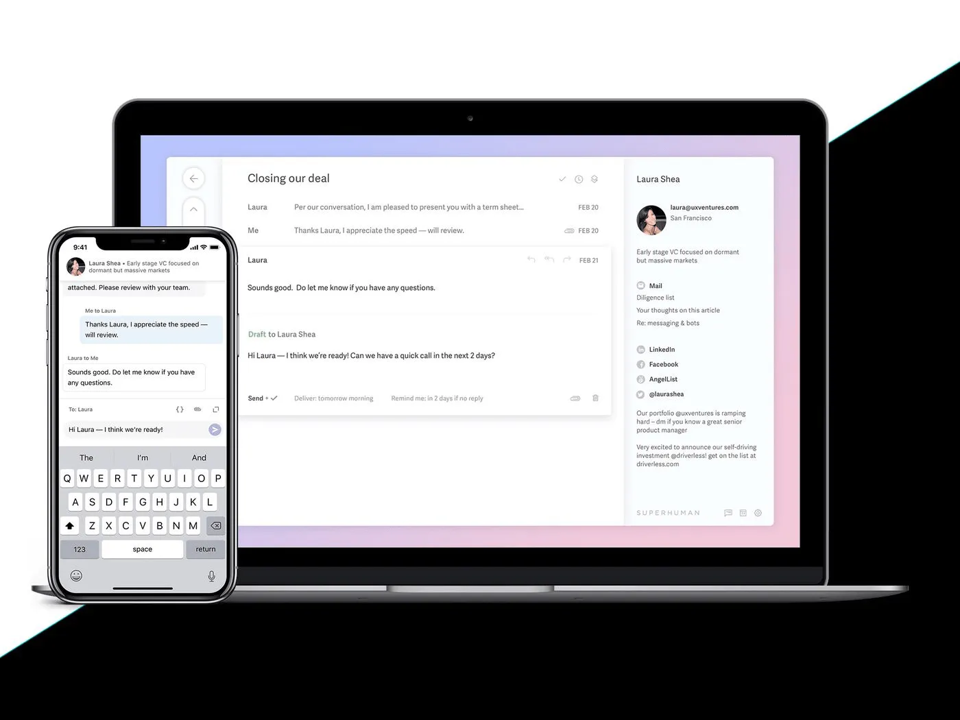 Optimierung der E-Mail-Kommunikation mit Superhuman
