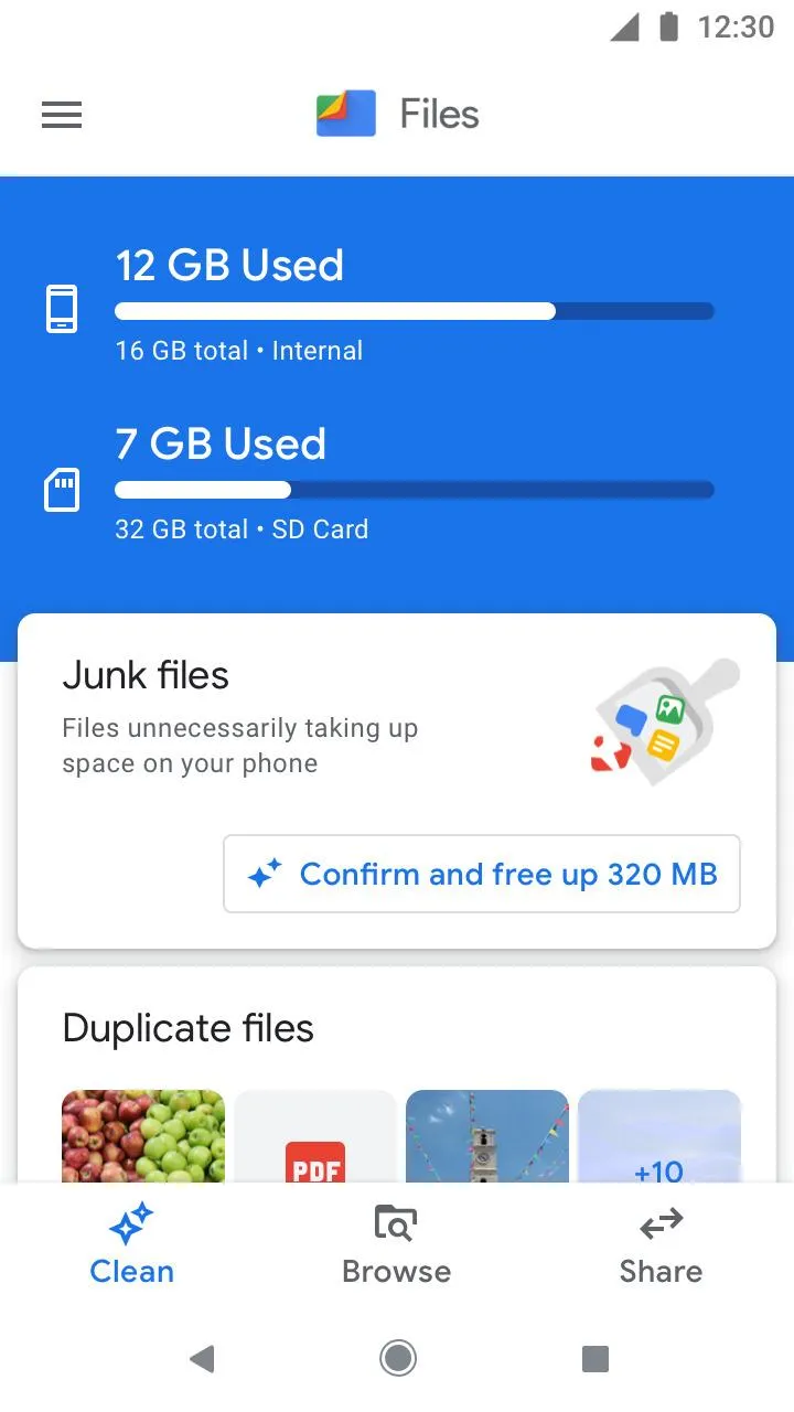 Google Files: File manager Android