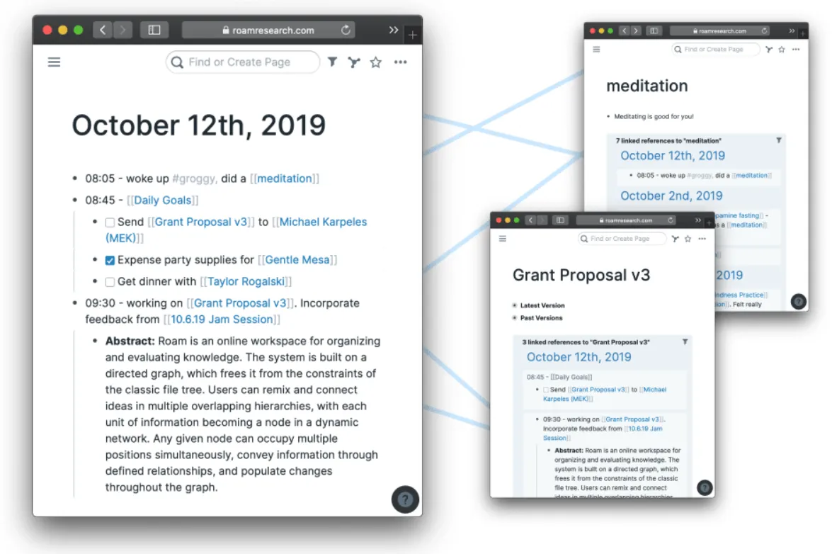 Roam Research pour prendre des notes