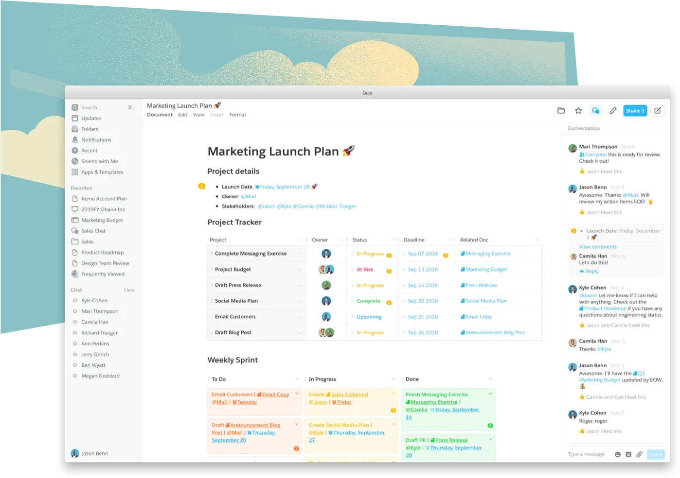 Alternativa ai Documenti Google: Quip